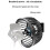 5V 2A Car Rear Seat Back USB Interface Powerful Double-headed Fan(F4207) 4
