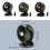 5W Car Fan: Rotatable Head, Silent Operation (24V Cigarette Lighter Plug) 2