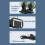 F622 Car Creative Folding Rotatable Double Head Electric Cooling Fan, Style:USB Universal 5