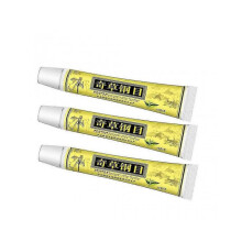 3Pcs Natural Chinese Herbal Face Body Cream Anti-Itch Eczema Psoriasis Ointment Multicolor