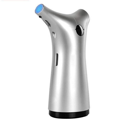 Automatic Soap Dispenser 220ml Touch with Smart Motion Sensor and Elegant Branch Design Silver