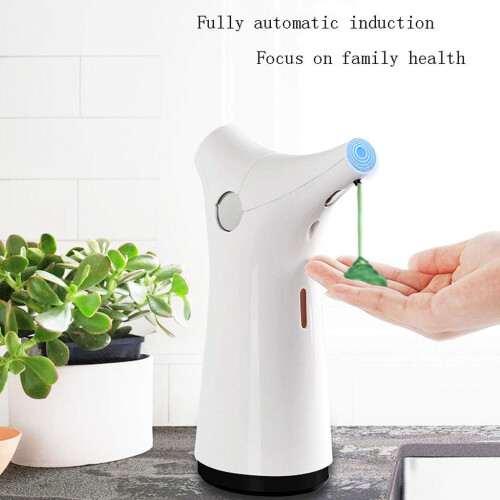 Automatic Soap Dispenser 220ml Touch with Smart Motion Sensor and Elegant Branch Design Silver 2