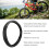 Foldable 27.5x2.1 Black Rubber Bike Outer Tire 795g 4