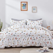 Luxury 800 Thread Count Egyptian Cotton Duvet Cover Set King 120x98 Oversized with Hidden Zipper and Corner Ties