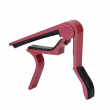 Guitar Capo Aluminium Alloy Quick Change Clamp for Acoustic and Electric Guitars with Soft Rubber Pads (Color A)