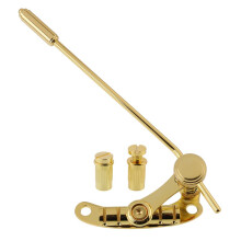 Electric Guitar Tremolo Bridge Gold TuneOMatic Style for Les Paul SG, Smooth Action, Easy Installation