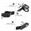 Drum Cowbell Mount with Adjustable Angle Bracket, Quick Clamp and Ergonomic Grip Holder for Drum Kit 4