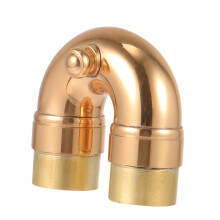 Durable Brass Trumpet Crook Replacement Part, Compact Elbow Neck for Precise Fit and Enhanced Sound
