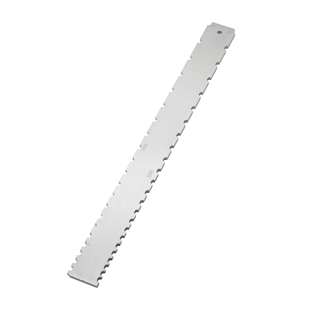Guitar Neck Straightness Ruler Stainless Steel Fret Scale Measuring Tool For Accurate Luthier Setup 5Cm01 9771547847700