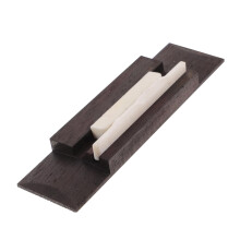 Ukulele Bridge and Saddle Set with Durable Metal Base, Enhanced Tone Clarity, Easy Installation