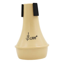 Lightweight Aluminum Trumpet Practice Mute with Noise Reduction and Bell Protection for Home Use