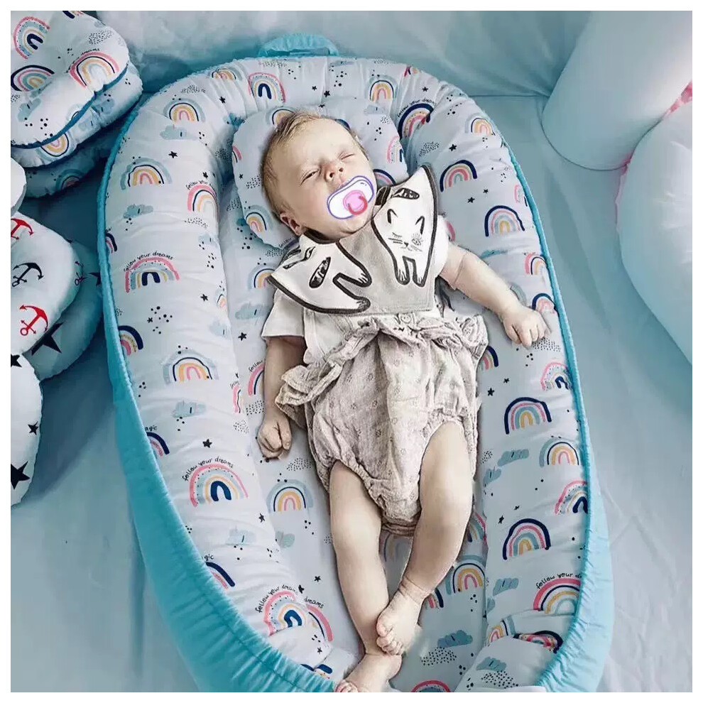 Lounger Baby Nest For Co Sleeping Baby Bassinet Soft Breathable Newborn Lounger Perfect For Newborn Gift Co-Sleeping And Traveling Soft Cotton From Xurikcoo