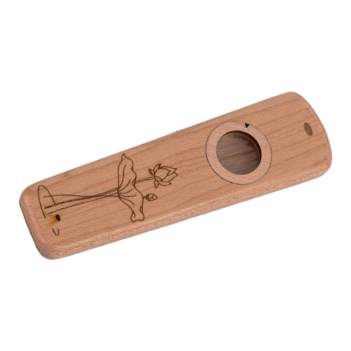 Kazoo Begleitung Holz