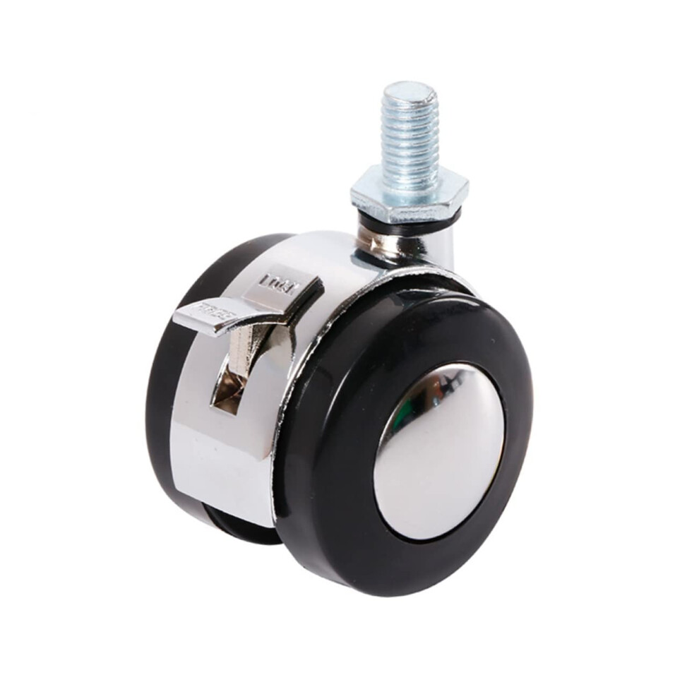 4Pcs Office Chair Caster Wheels, Quiet Rolling Replacement For Hardwood Floors, Floor Protection Design 9330225322597