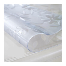 Heavy Duty Transparent Chair Mat for Carpet and Hard Floors, Office Desk Floor Protector 70 x 140 cm