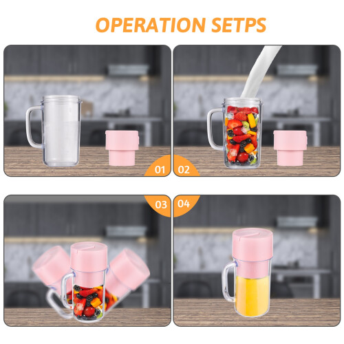 Mini Blender for Shakes, USB-C 340ml