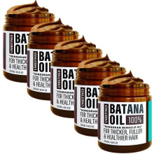 (5pcs) Batana Oil from Honduras - Get Fuller, Thicker, Healthier Hair - Great Men Conditioner Haircare Silky - Hair Nutrition oil