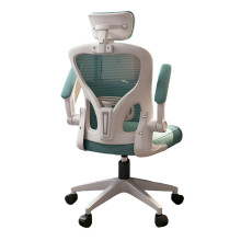 Blue Ergonomic Office Chair with Adjustable Lumbar Support, Breathable Mesh, Swivel Design, 300lb Capacity