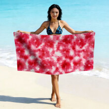 (亚马逊同款STYQ-046, 75*150cm) Printed microfiber beach towel - quick drying absorbent swimming towel