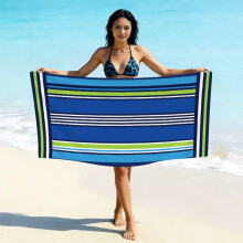 (亚马逊同款STYQ-082, 90*180cm) Printed microfiber beach towel - quick drying absorbent swimming towel