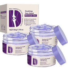 (3pcs)Joint Pain Gel Purple Gel for Joint Activities Throughout The Body, Soothes Knees, Lumbar, Neck, Hands and Feet