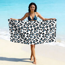 (亚马逊同款STYQ-054, 70*140cm) Printed Microfiber Beach Towel, Quick Dry Absorbent Swimming Towel, Custom Logo Design Available Fast Drying