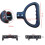 Folding Wagon Handle Replacement with Oval Clip, Ergonomic Push Handle for Garden Cart 5
