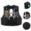 Lightweight Running Hydration Vest Backpack with Breathable Mesh and Multiple Pockets, Black L 4