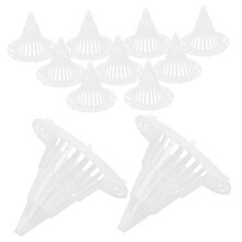50pcs Plant Pot Drainage Mesh Screen Pads Prevent Soil Loss Enhanced Root Ventilation for Bonsai