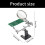 Magnifying Glass Soldering Station With Adjustable Clamps For 3