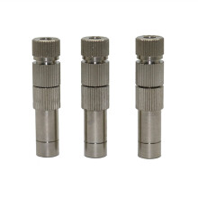 50pcs 8mm AntiDrip Mist Nozzles 0.2mm Fine Atomizing Fog Spray for Greenhouse Irrigation and Cooling