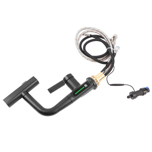 Digital Lavatory Faucet G1/2 Black 65.4oz