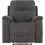 Seconique Guildford Recliner Chair - Grey Fabric 4