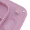 Silicone Suction Placemat with 4 Toy Tethers Purple 9