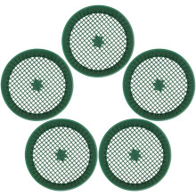 5Pcs Plastic Garden Soil Sieve Set Lightweight Durable Soil Sifter for Gardening Potting and Compost