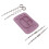 Silicone Suction Placemat with 4 Toy Tethers Purple 11