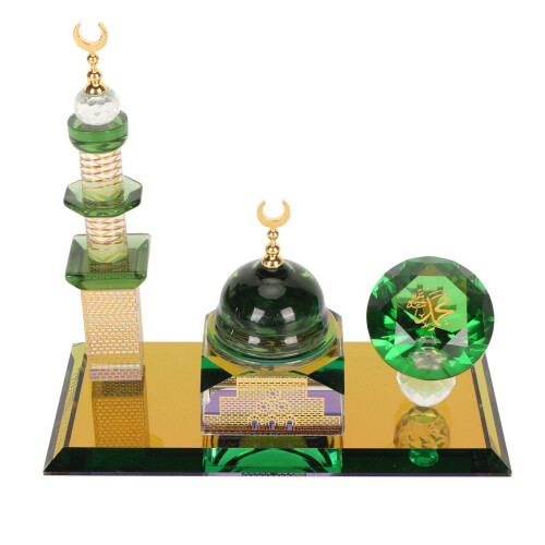 Dome Mosque Ornament Clear Quartz 15.5x7.5x14 cm 2