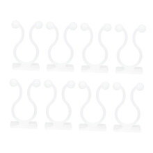 200pcs Self Adhesive Plant Wall Clips for Vines Durable Plastic Holders for Climbing Plants