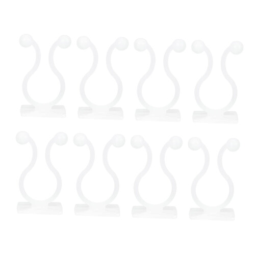 200pcs Self Adhesive Plant Wall Clips for Vines Durable Plastic Holders for Climbing Plants