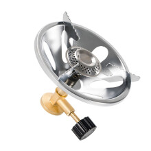 Camping Gas Stove Head with Efficiency Burner, Stainless Steel Portable Backpacking Stove