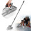 Stainless Steel Metal Detecting Sand Scoop with Adjustable Long Handle, Rustproof Heavy Duty Beach Tool 1
