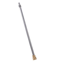 Stainless Steel Pressure Washer Extension Wand with Quick Connect Fittings for Roof, Gutter and Car Cleaning