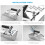 Stainless Steel Metal Detecting Sand Scoop with Adjustable Long Handle, Rustproof Heavy Duty Beach Tool 4