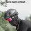 Black Velvet Balaclava Ski Mask 39.0x31.5cm 4