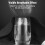 Black Velvet Balaclava Ski Mask 39.0x31.5cm 6