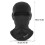 Black Velvet Balaclava Ski Mask 39.0x31.5cm 7