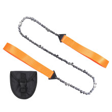 Pocket Chainsaw with DualSided Cutting Blades, Faster Wood Cutting Hand Saw for Camping and Survival