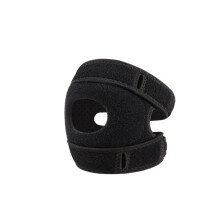 Adjustable Knee Support Brace with AntiSlip Silicone Grip for Running, Fitness and Cycling Protection