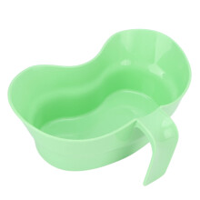 Plastic Emesis Basin with Handle for Elderly Care, Wide Mouth Vomit Bowl, Durable Odor Design