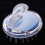 Five blue silicone PVC massage brushes for personal use. 1